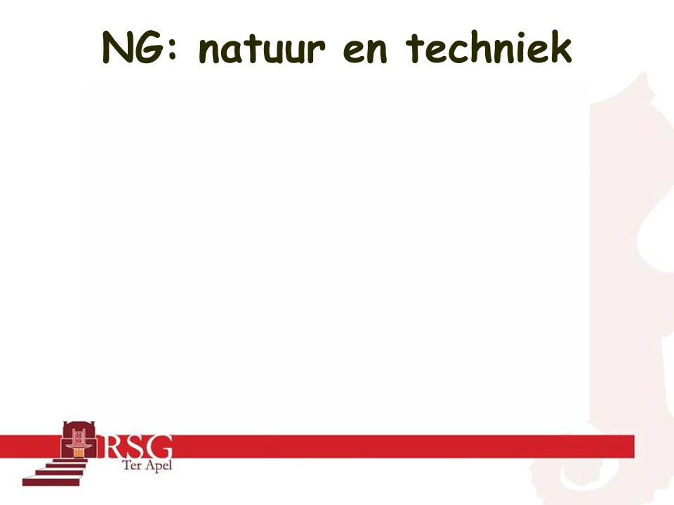 NG: natuur en techniek
