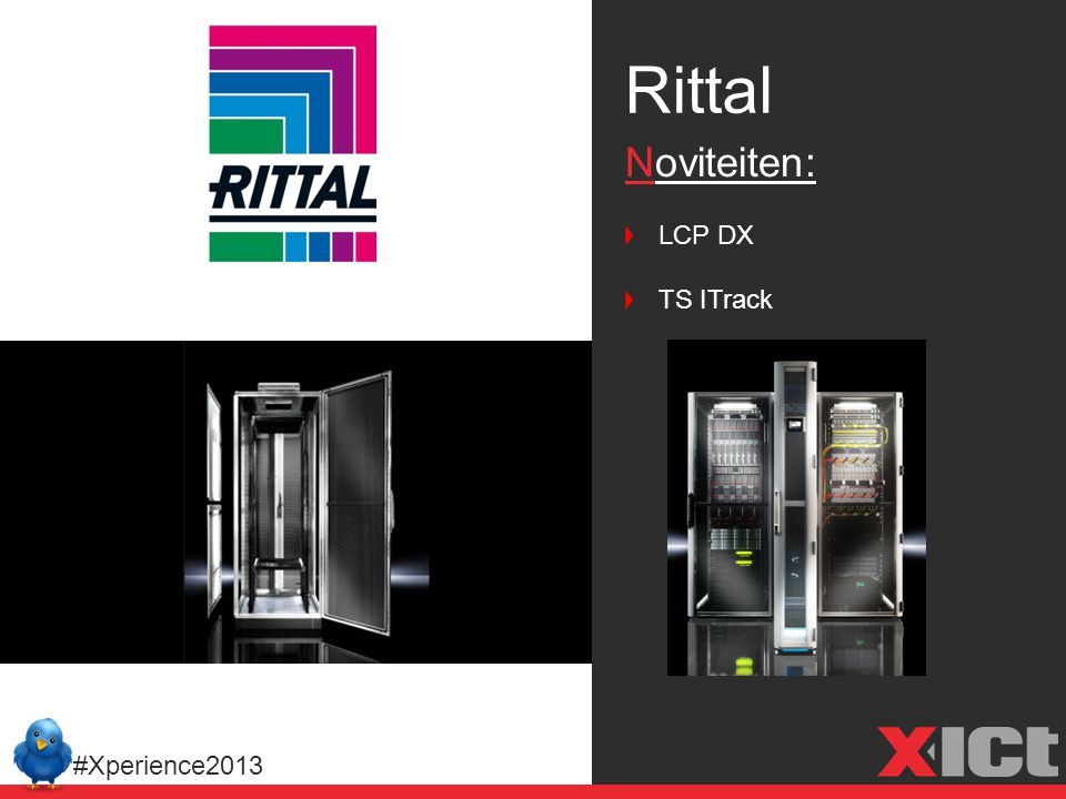 Rittal Noviteiten: LCP DX TS ITrack #Xperience2013
