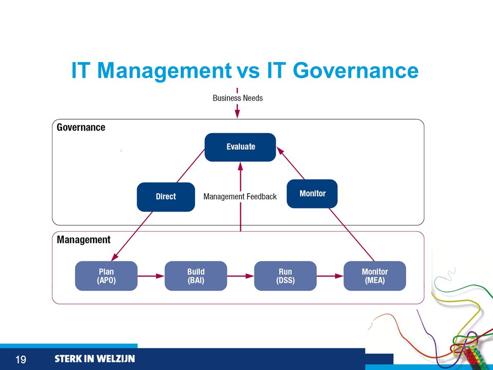 19 IT Management vs IT Governance