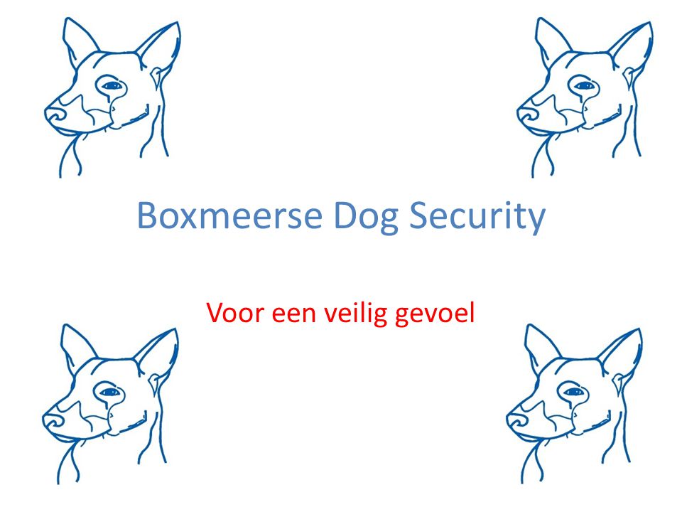 Boxmeerse Dog Security Voor een veilig gevoel