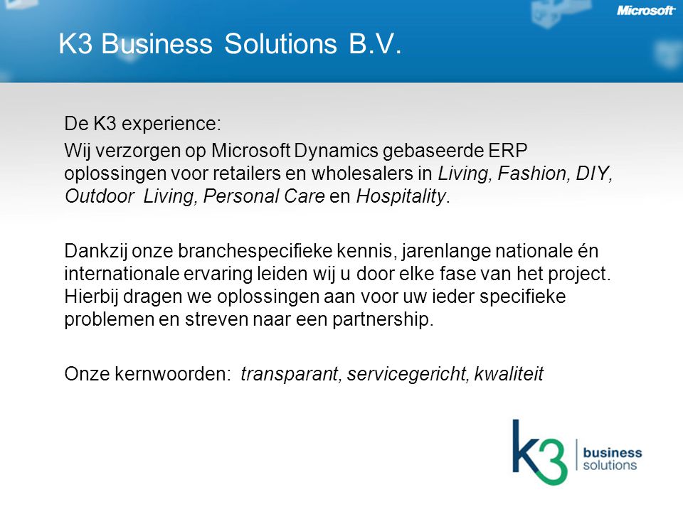 K3 Business Solutions B.V.