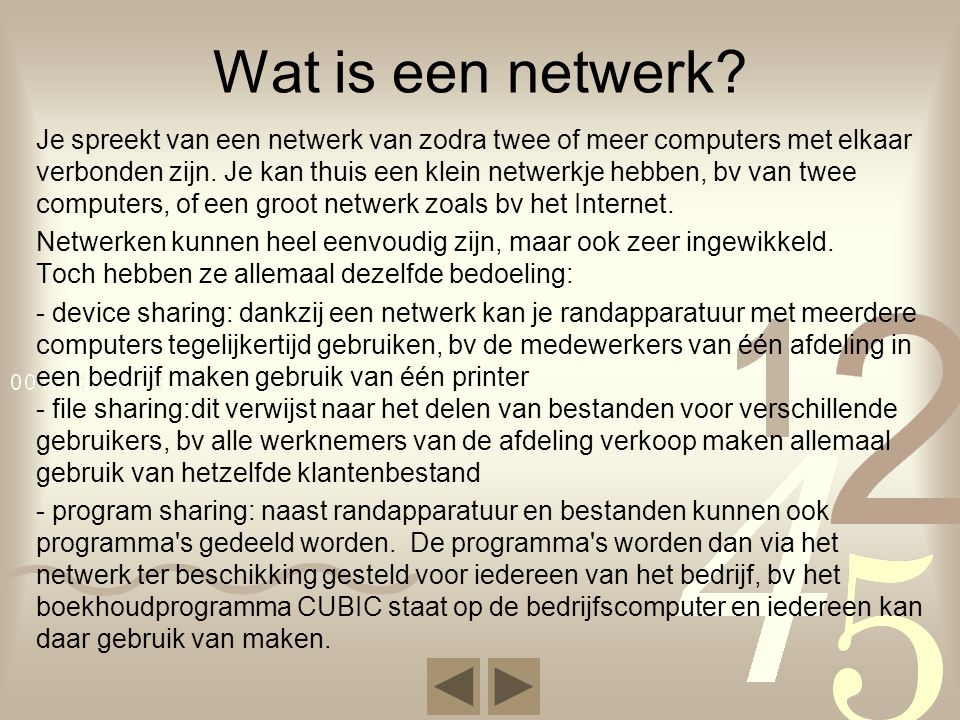 Wat is een netwerk.