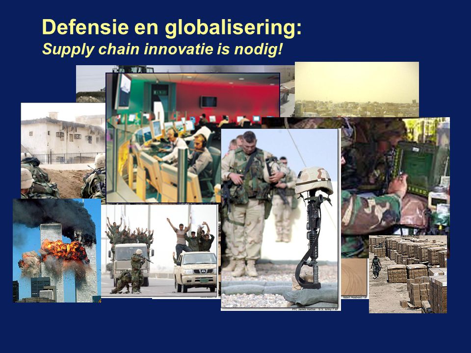 Defensie en globalisering: Supply chain innovatie is nodig!