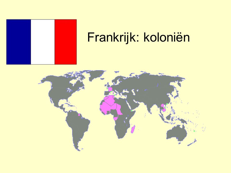 Frankrijk: koloniën
