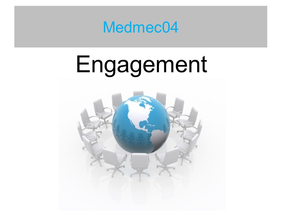 Medmec04 Engagement