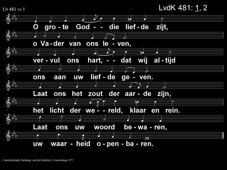 LvdK 481: 1, 2