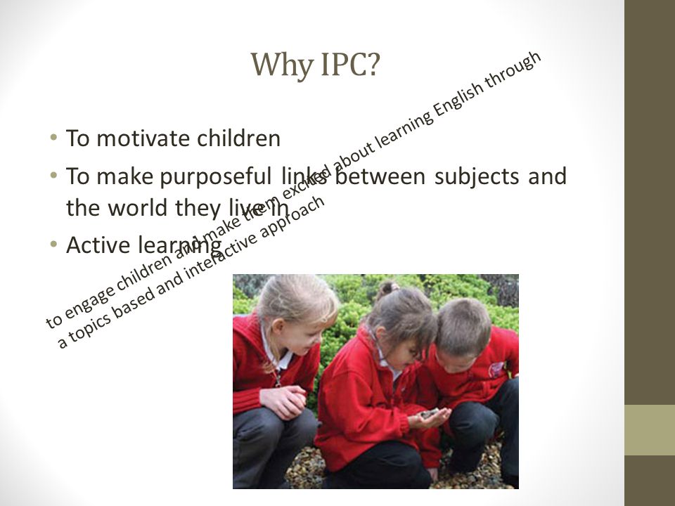 Why IPC.