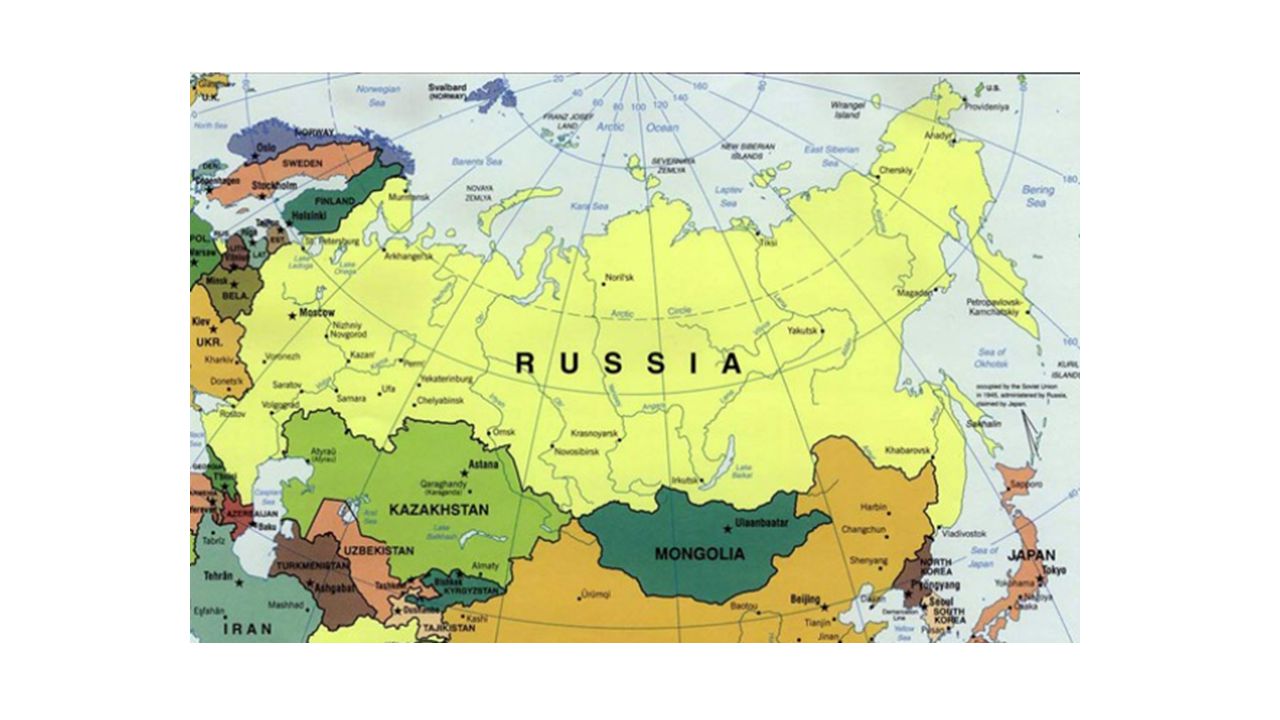 Russia is a huge