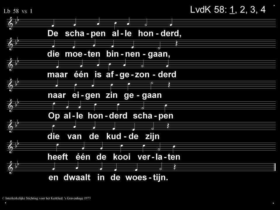 ... LvdK 58: 1, 2, 3, 4
