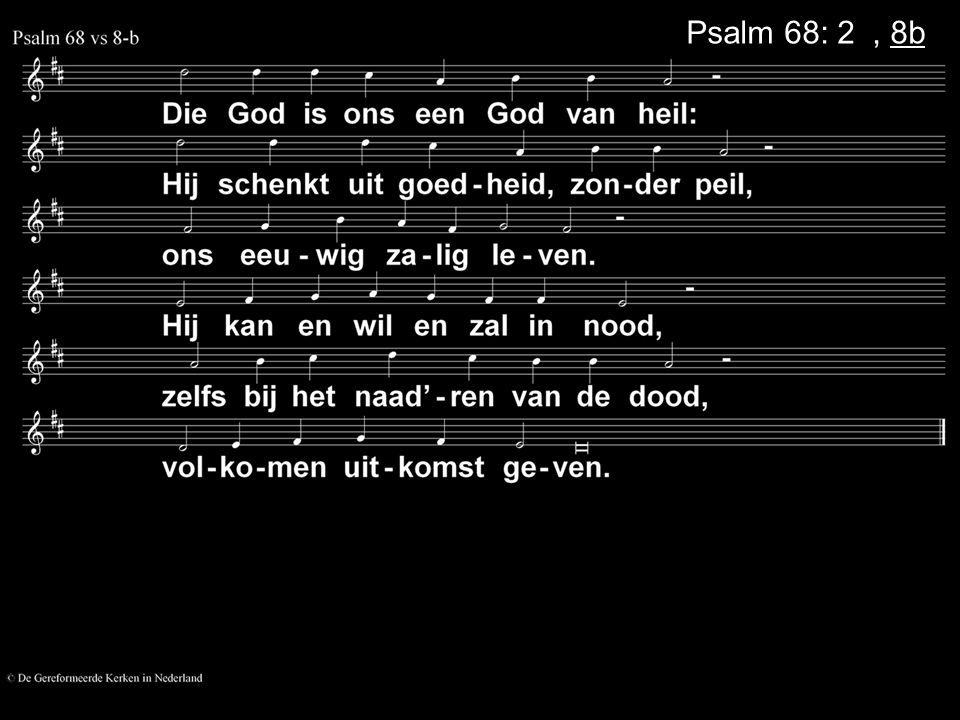 Psalm 68: 2a, 8b