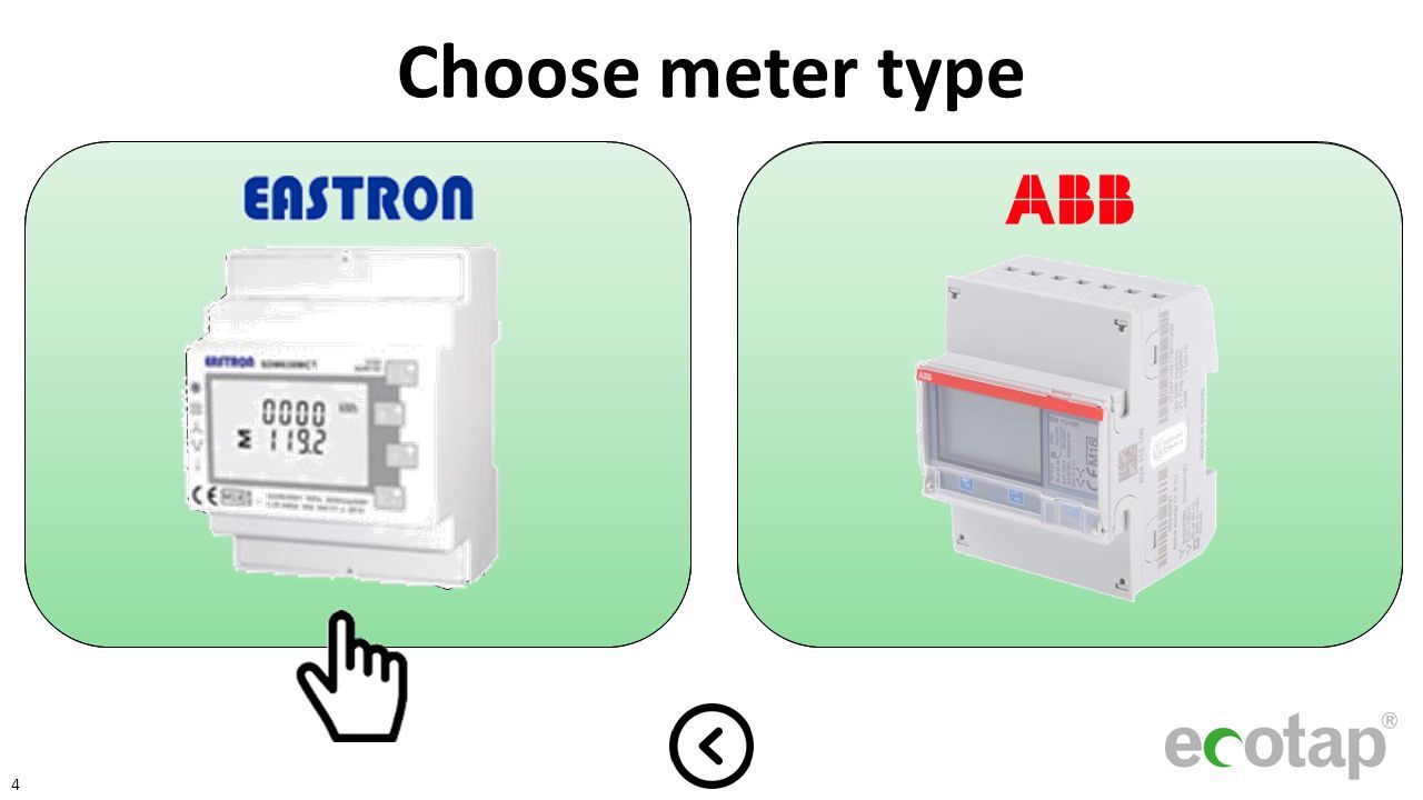  Choose meter type 4