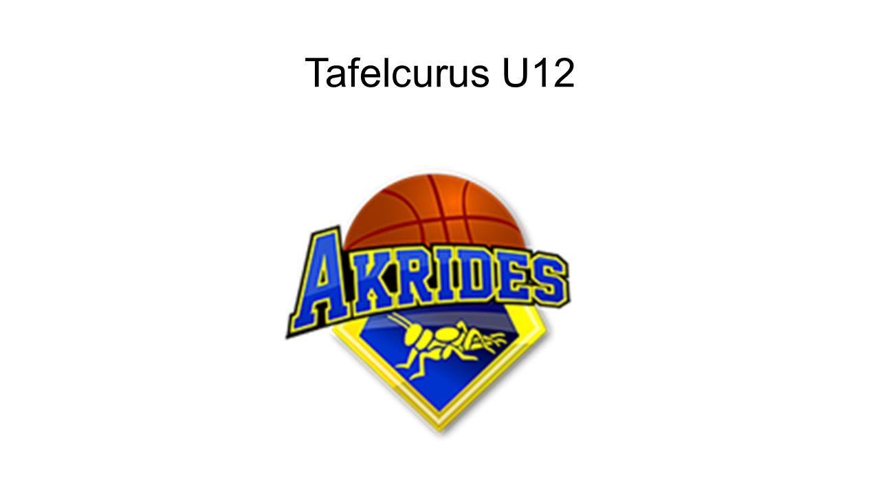 Tafelcurus U12