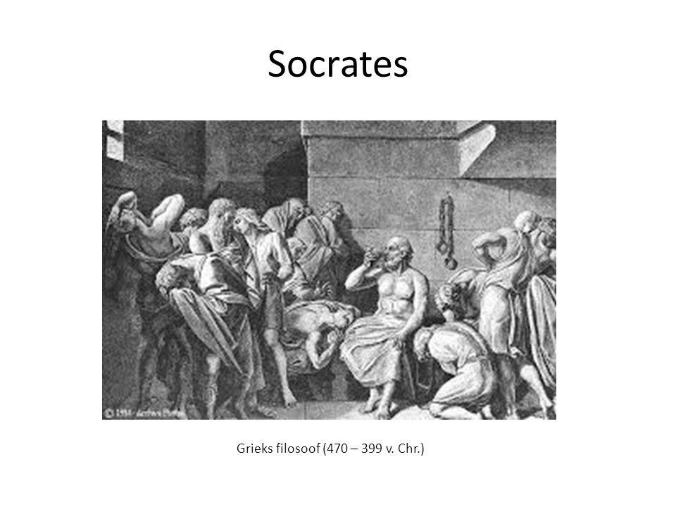 Socrates Grieks filosoof (470 – 399 v. Chr.)