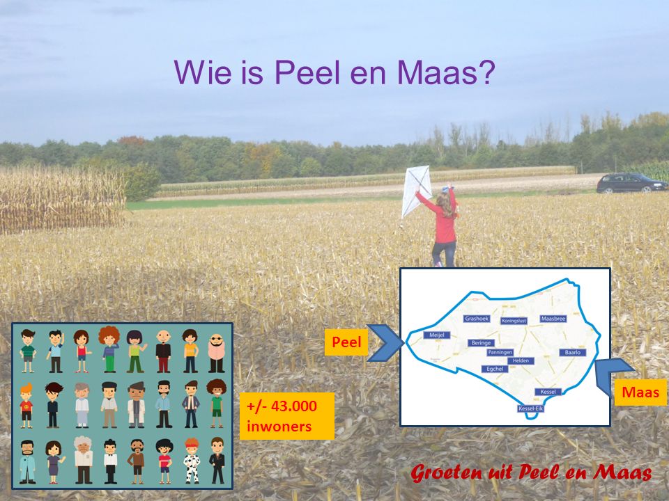 Wie is Peel en Maas Groeten uit Peel en Maas +/ inwoners Peel Maas