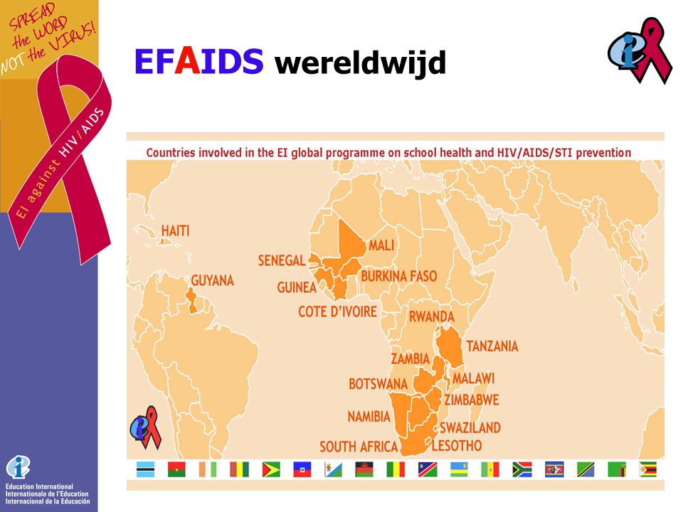 EF A IDS wereldwijd