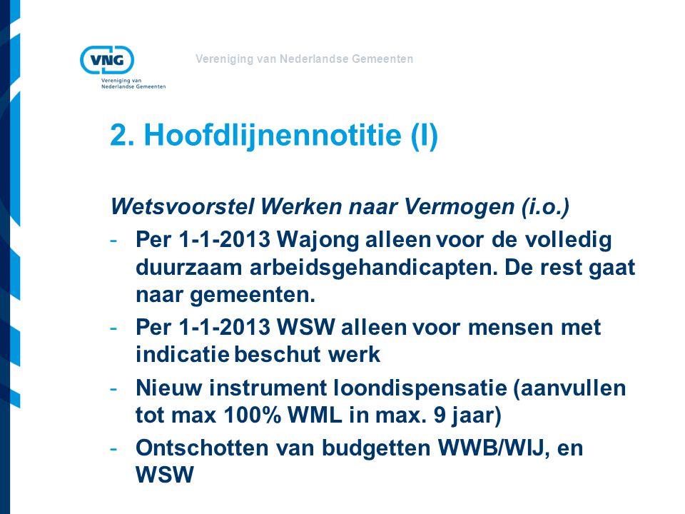 Vereniging van Nederlandse Gemeenten 2.