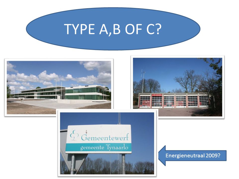 TYPE A,B OF C Energieneutraal 2009
