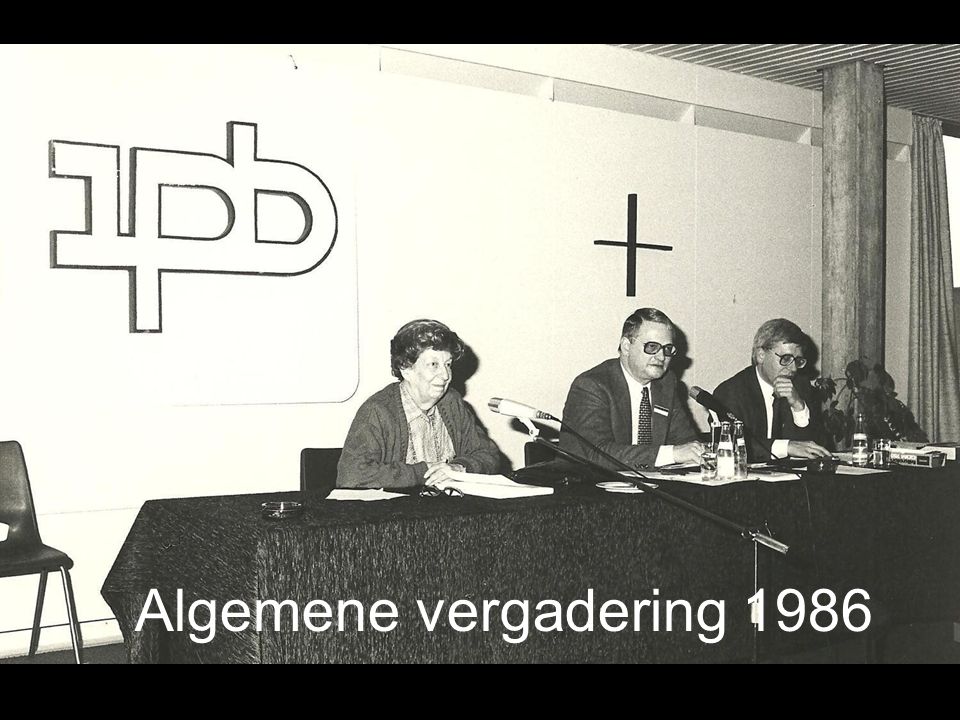 Algemene vergadering 1986