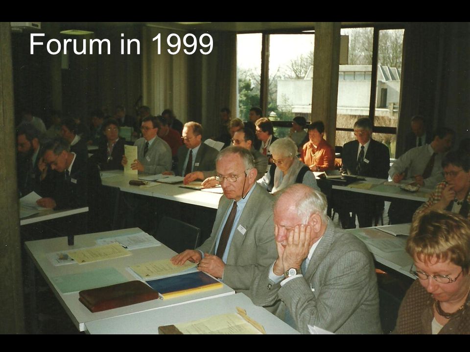 Forum in 1999