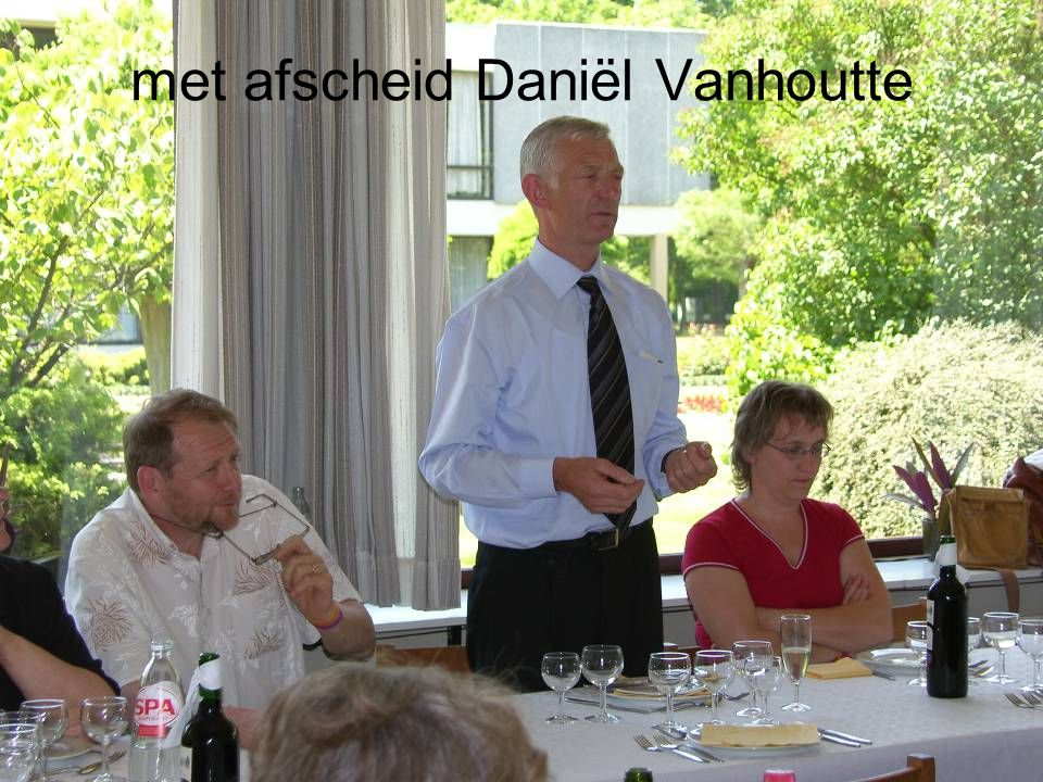 met afscheid Daniël Vanhoutte