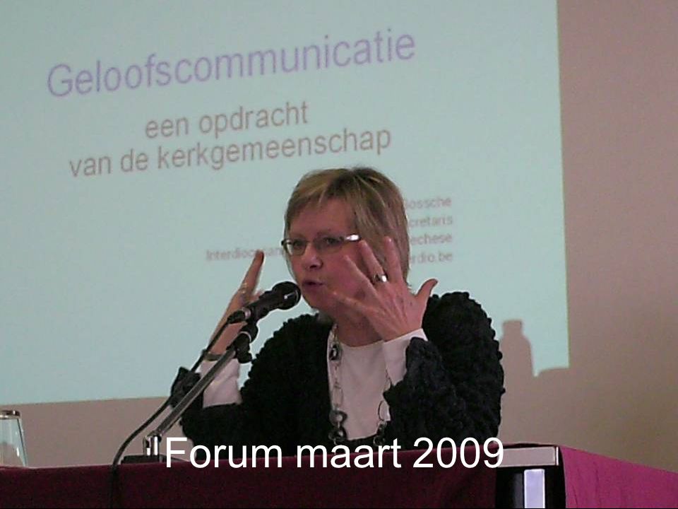 Forum maart 2009
