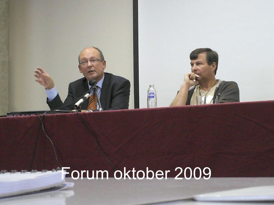 Forum oktober 2009