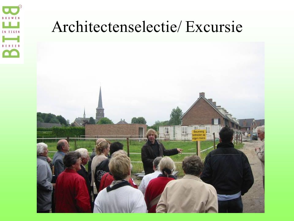 Architectenselectie/ Excursie