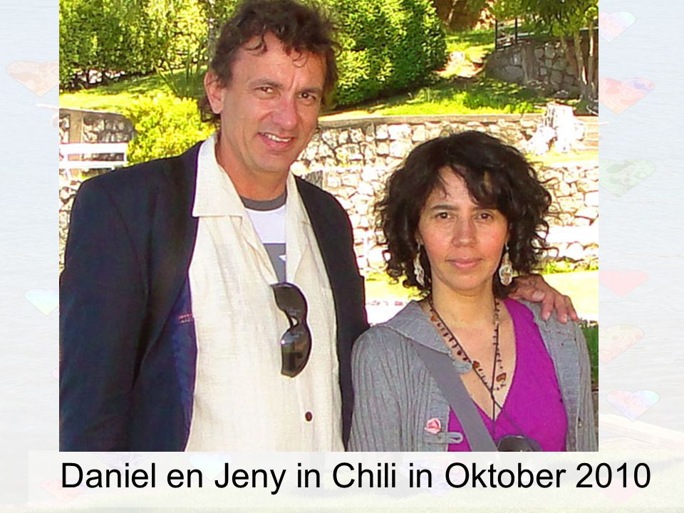 Daniel en Jeny in Chili in Oktober 2010