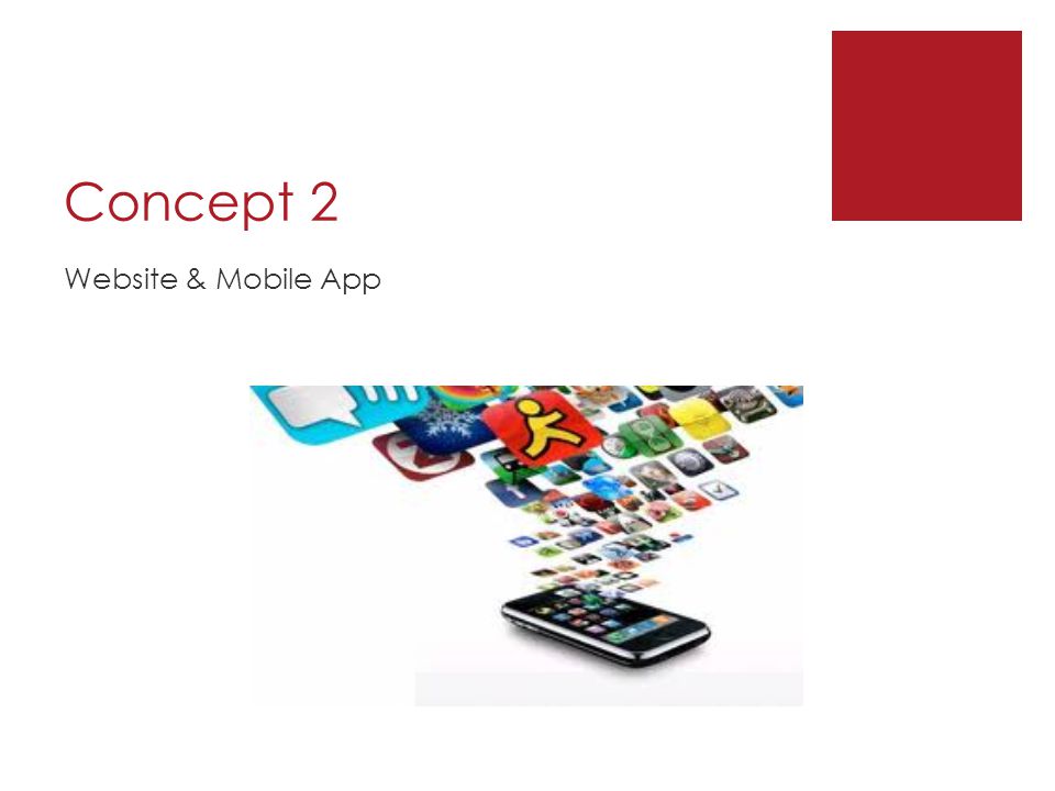 Concept 2 Website & Mobile App