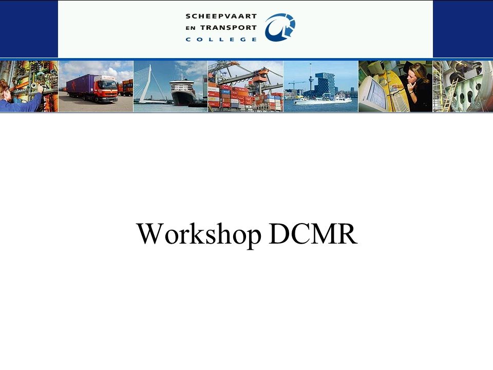 Workshop DCMR