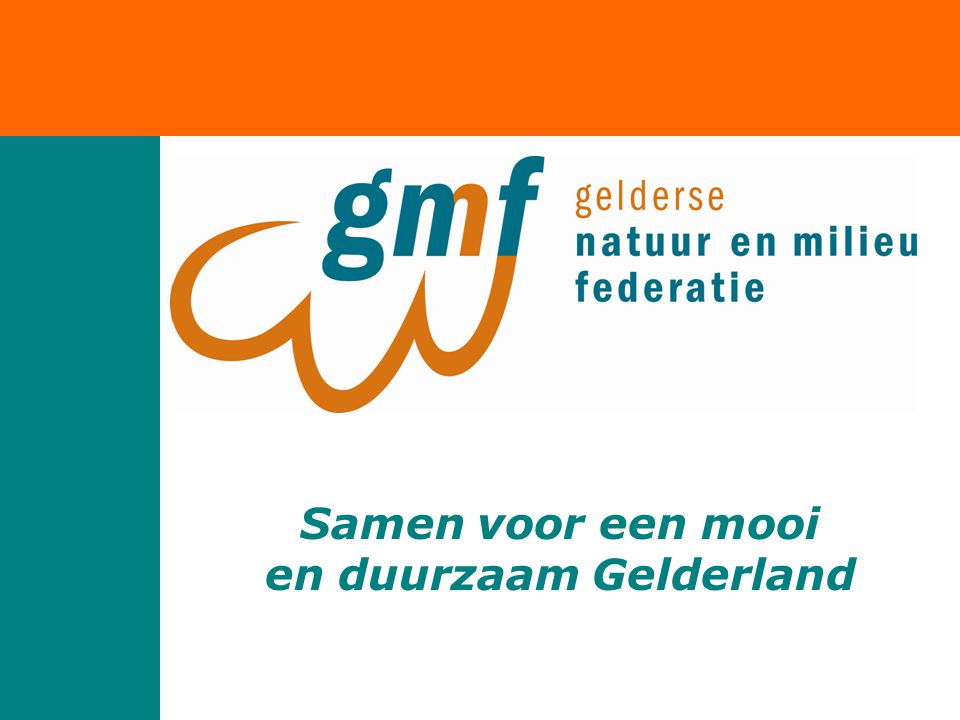 Samen voor een mooi en duurzaam Gelderland