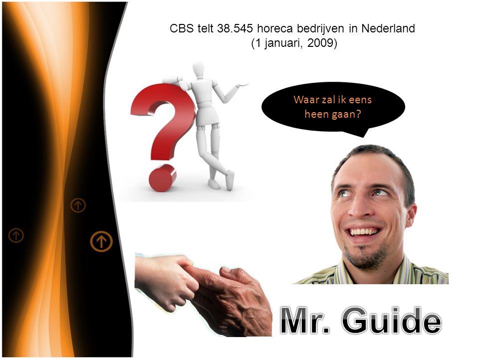 CBS telt horeca bedrijven in Nederland (1 januari, 2009) Waar zal ik eens heen gaan