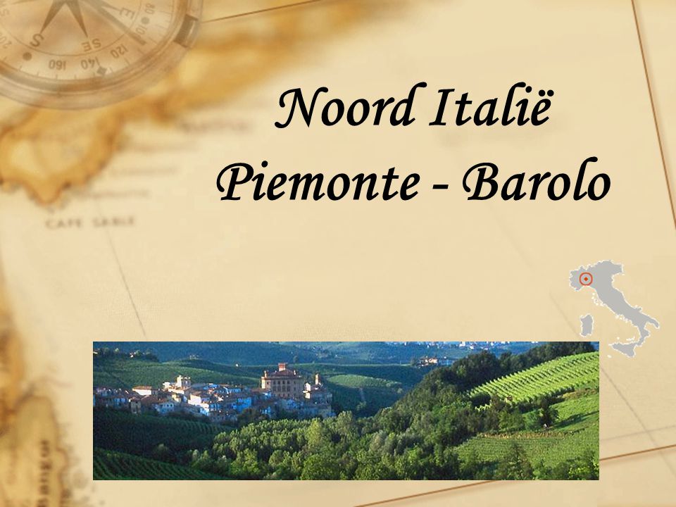 Noord Italië Piemonte - Barolo