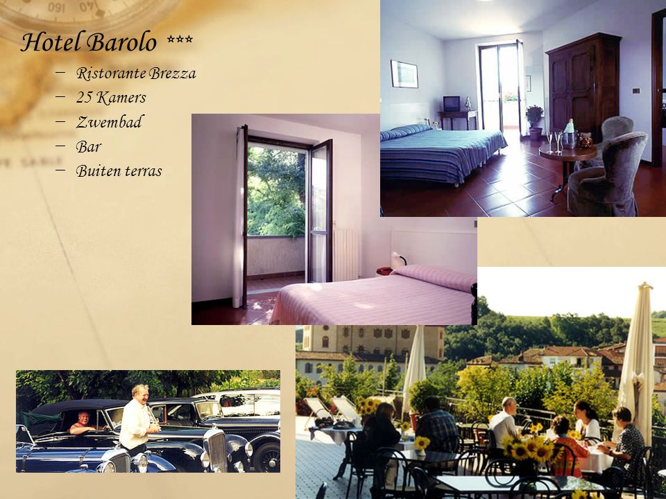 Hotel Barolo *** − Ristorante Brezza − 25 Kamers − Zwembad − Bar − Buiten terras