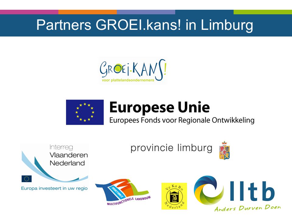 Partners GROEI.kans! in Limburg