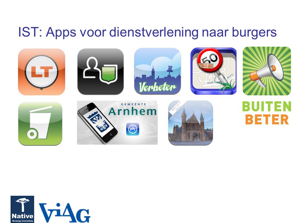 IST: Apps voor dienstverlening naar burgers