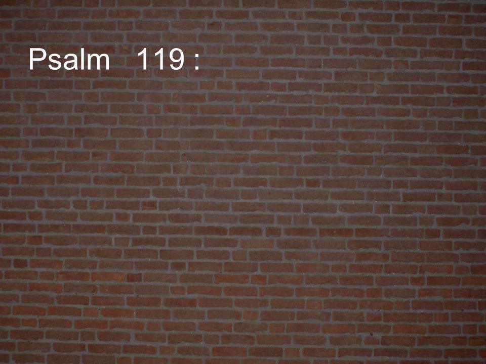 Psalm 119 :