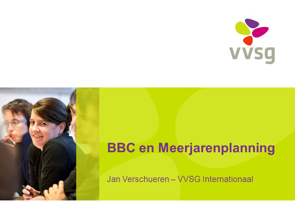 BBC en Meerjarenplanning Jan Verschueren – VVSG Internationaal