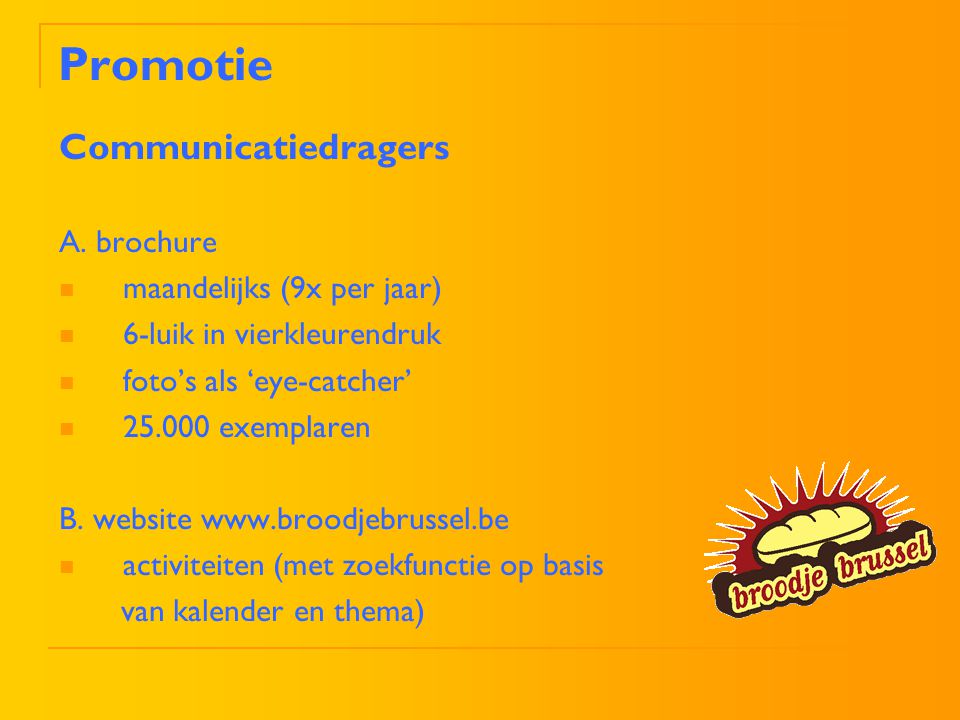 Promotie Communicatiedragers A.