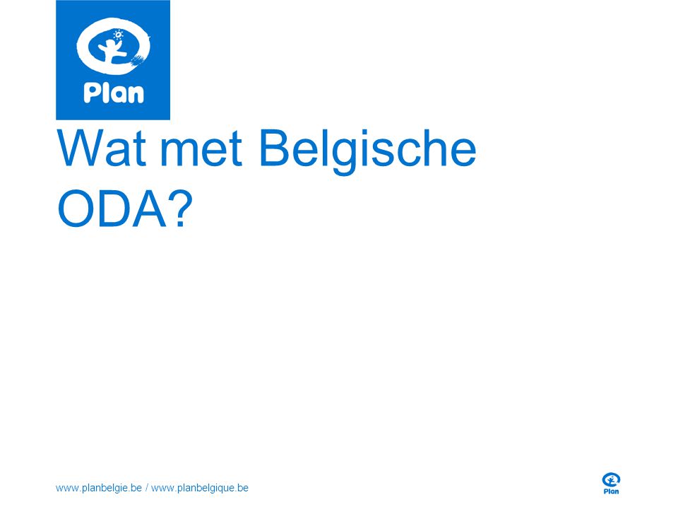 Wat met Belgische ODA   /
