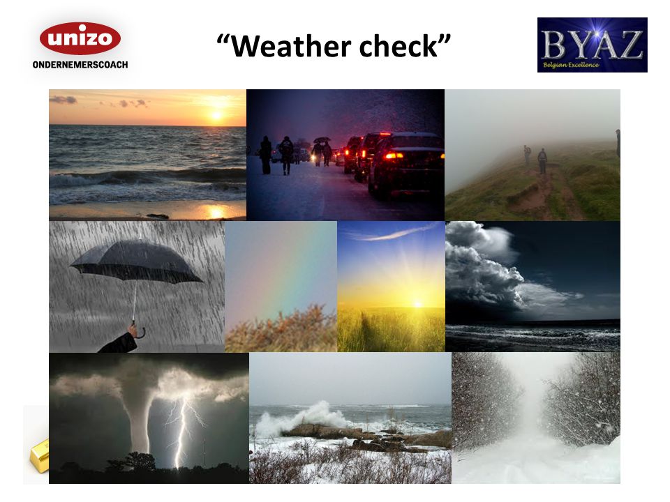 Weather check