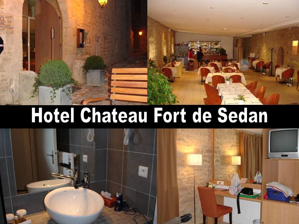 Hotel Château Fort de Sedan – onze kamer