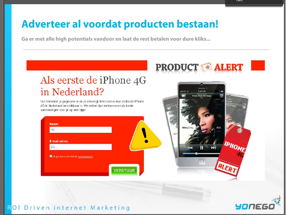 Opdracht ‘landing pages’