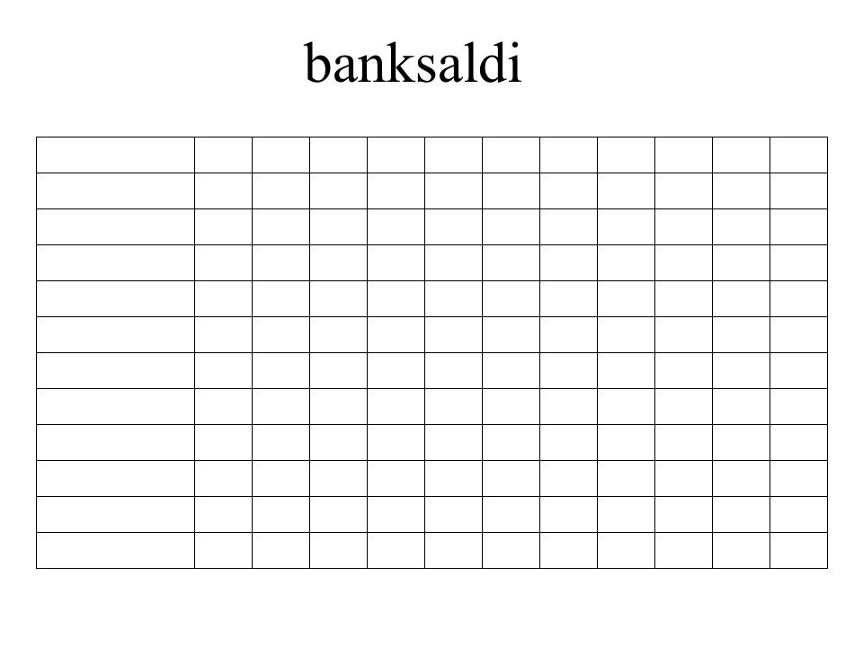 banksaldi