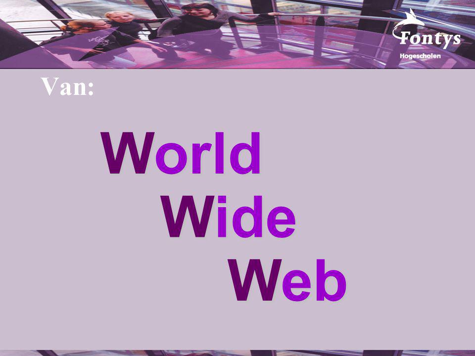 Wide World Web Van: