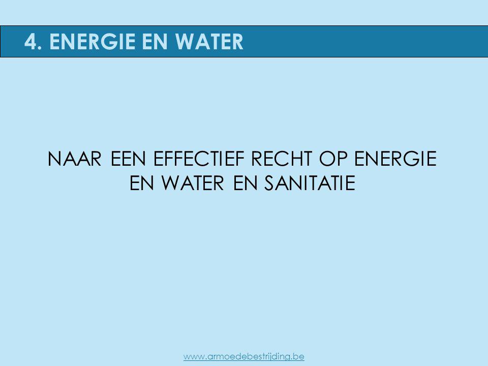 NAAR EEN EFFECTIEF RECHT OP ENERGIE EN WATER EN SANITATIE 4.