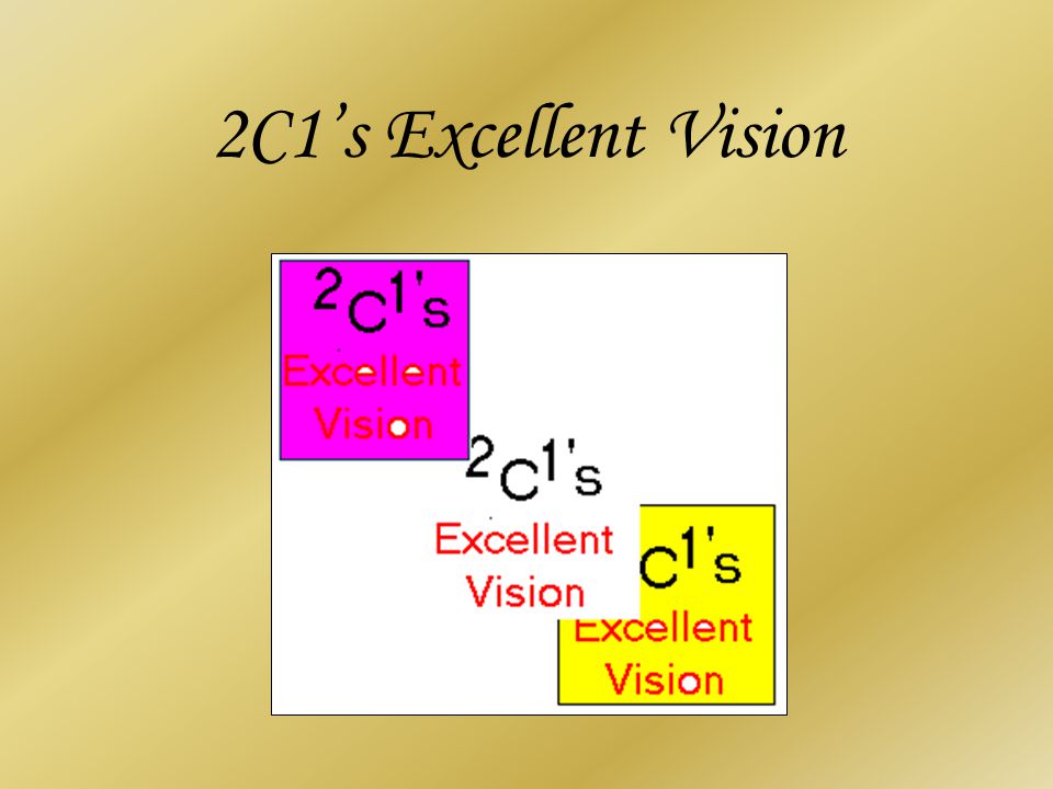 2C1’s Excellent Vision