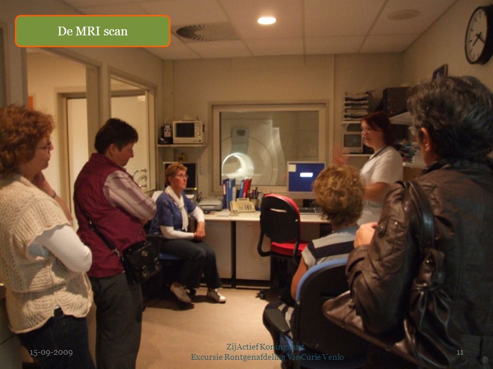 ZijActief Koningslust Excursie Rontgenafdeling Vie Curie Venlo 11 De MRI scan