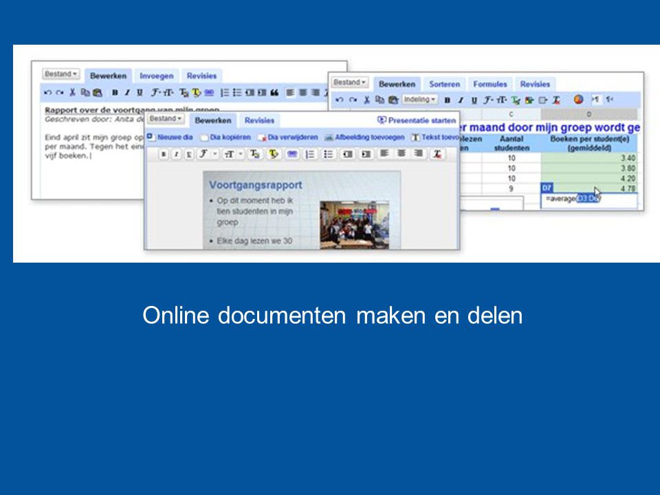 Online documenten maken en delen