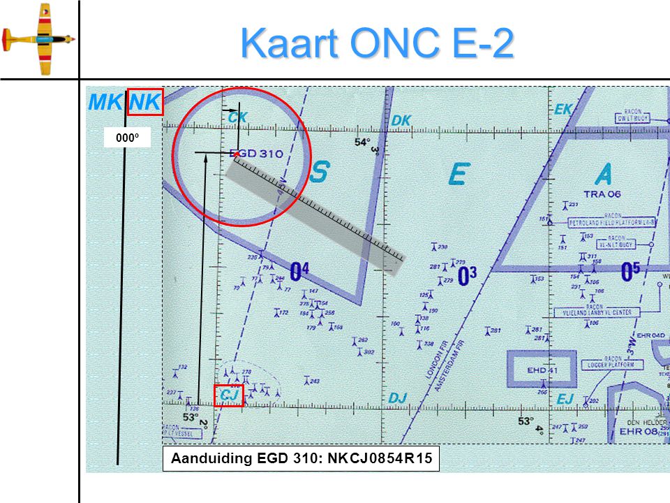 Kaart ONC E-2 000º NKMK Aanduiding EGD 310:NKCJ0854R15